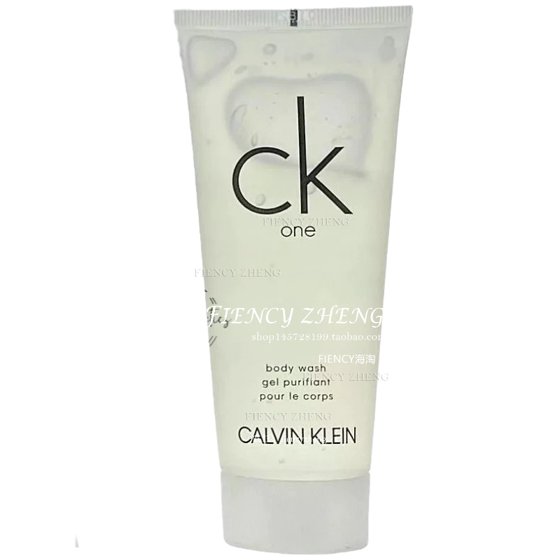 Calvin Klein CK One Body Wash凯文克莱CK ONE香水沐浴露100ml