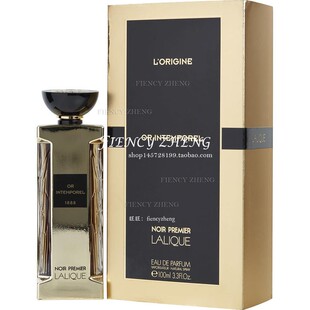 Intemporel莱俪永恒女士香水 Premier Lalique 100m Noir EDP