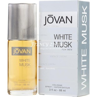 White Musk 祖梵白麝香男士 绿叶馥奇香 Jovan 古龙水Cologne 88ml