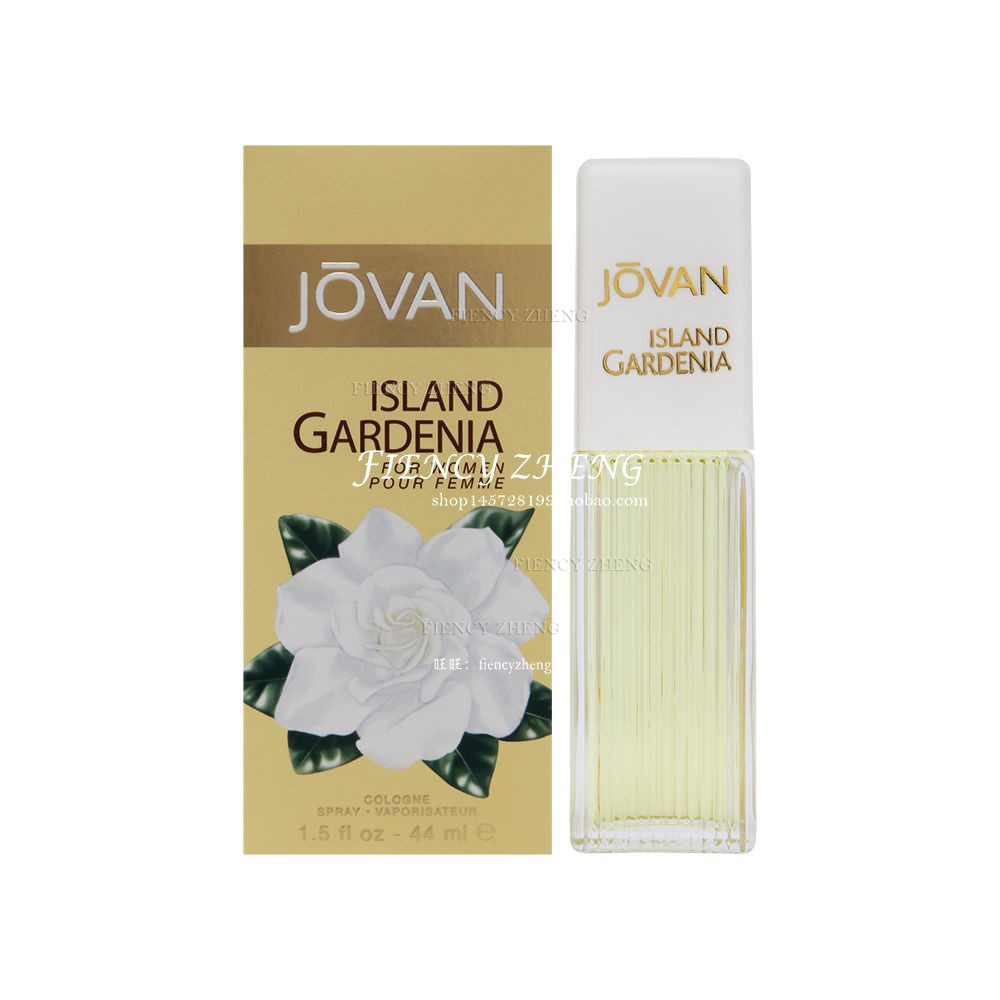 海淘正品Jovan Island Gardenia祖梵岛屿栀子花女士香水44ML古龙