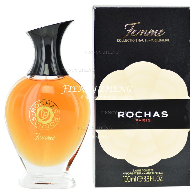 ROCHAS Femme罗莎罗莎女士淡香水 EDT 100ml 2013版花香型