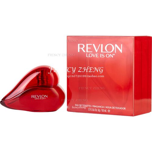 REVLON Love Is On 露华浓爱着女士淡香水 EDT 50ml 果香馥奇香调