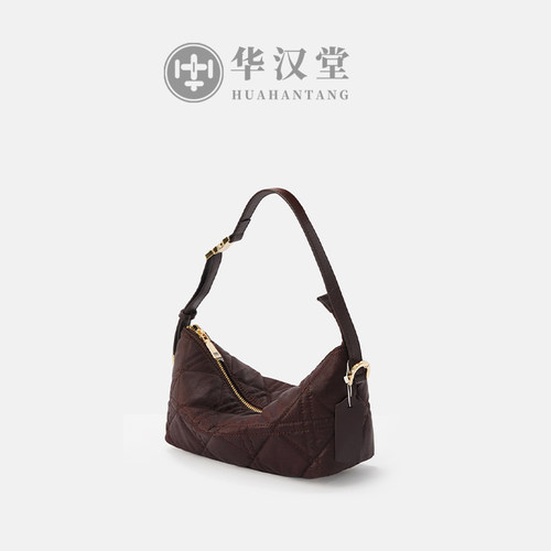 【菱格包】香云纱新中式菱格单肩女包时尚斜挎包百搭方包手提包