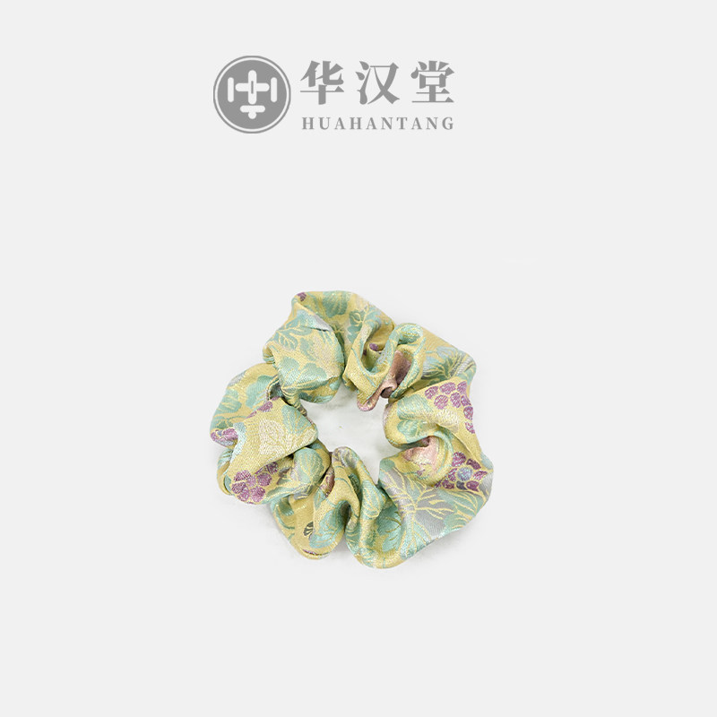 【宋锦发饰】非遗宋锦周边大肠发圈扎丸子头新中式风发箍