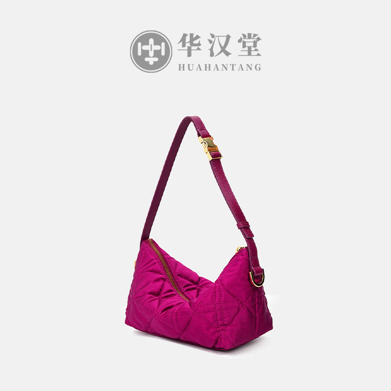 【菱格包】香云纱新中式菱格单肩女包时尚斜挎包百搭方包手提包