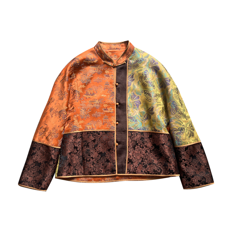 【粉丝专享】新中式加棉老料宋锦外套T6M20716,女装/女士精品,上衣,淘宝优惠券,粉丝福利购,淘宝优惠卷