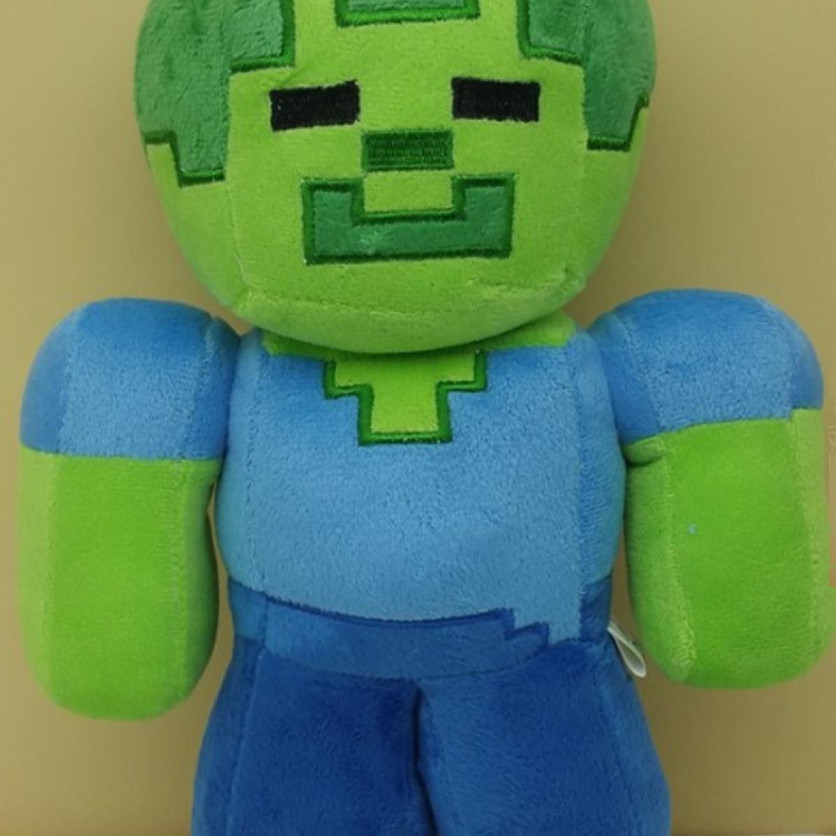 我的世界苦力怕动漫毛绒现货公仔