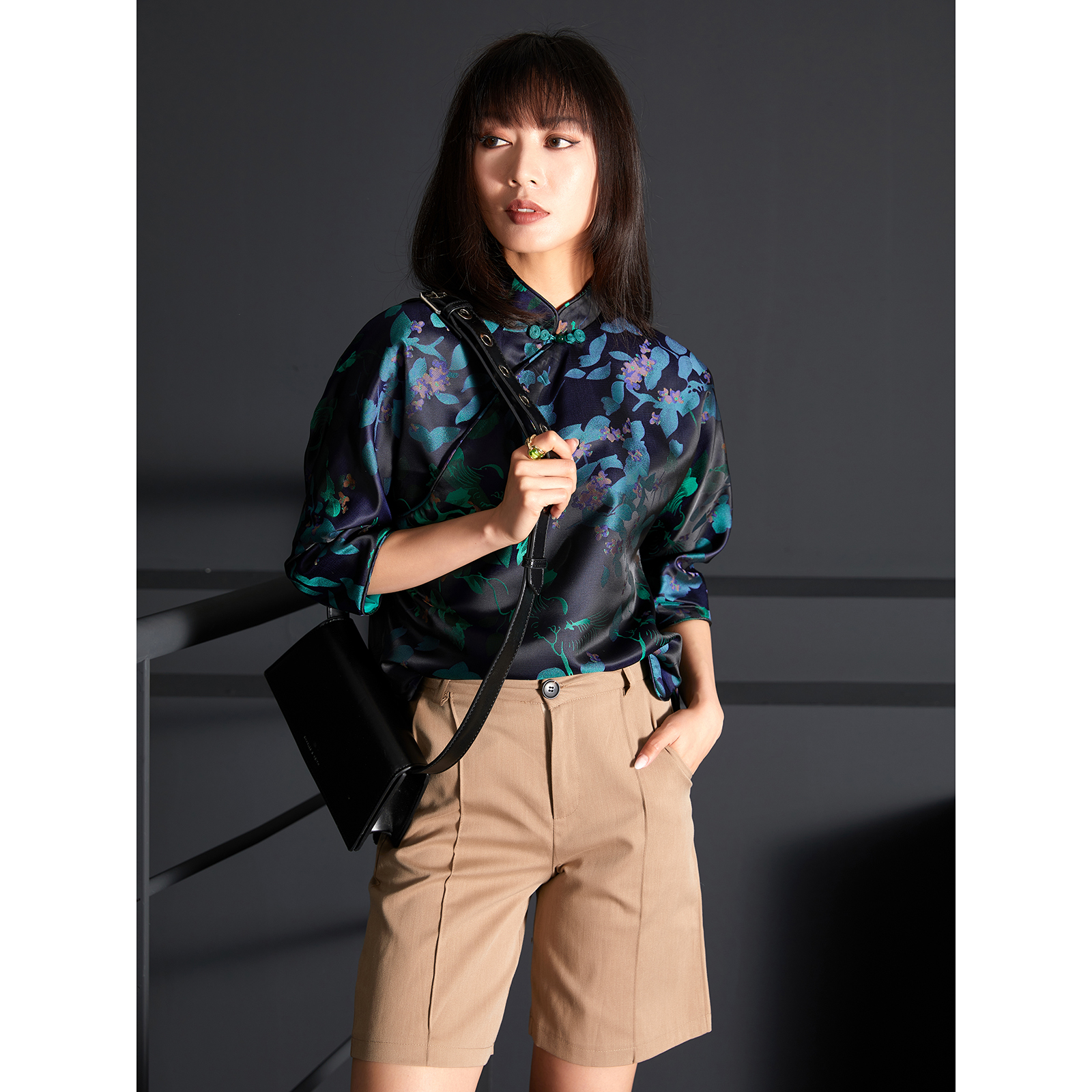 扶郎复古原创设计师女装改良上衣