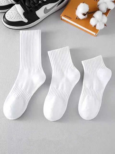 透气短款防臭纯棉长袜吸汗ins潮