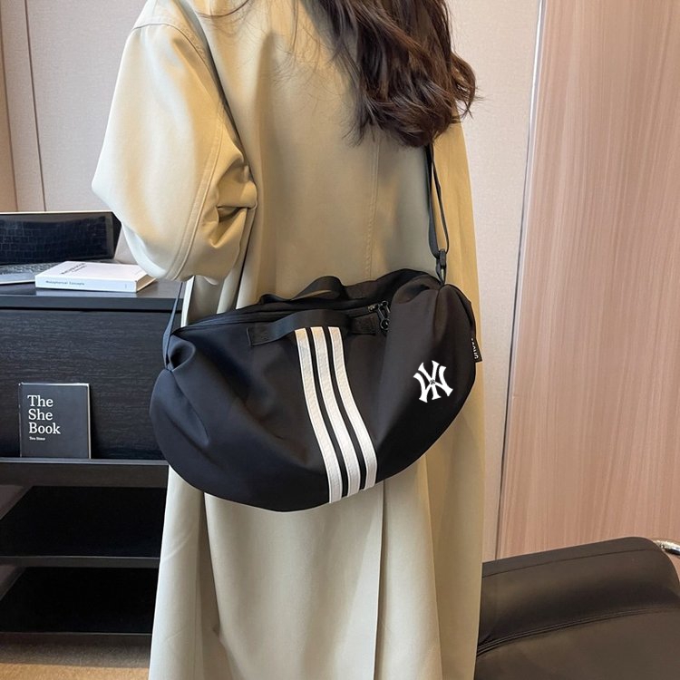 NY&NB大容量包包女新款时尚布包单肩包休闲百搭短途旅行斜挎包潮