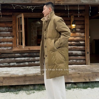 阿地服装·挪威粗花呢羽绒服