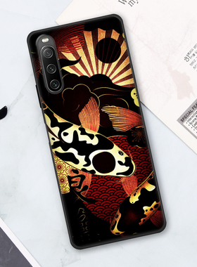 索尼Xperia10IV手机壳新款日系浮世绘适用SONY潮牌XQ-CC72保护套全包软壳磨砂个性私人定制DIY图案卡通二次元