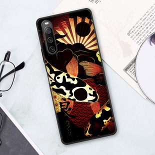 索尼Xperia10IV手机壳新款日系浮世绘适用SONY潮牌XQ-CC72保护套全包软壳磨砂个性私人定制DIY图案卡通二次元