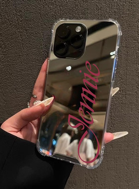 金珍妮jennie同款手机壳镜面防摔