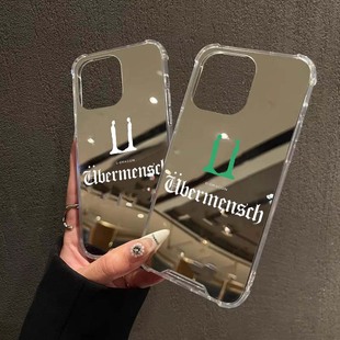 权志龙新专辑封面镜面手机壳适用iPhone17pro max苹果16日韩Gdragon华为Mate70补妆镜小米15OPPO情侣VIVOS20