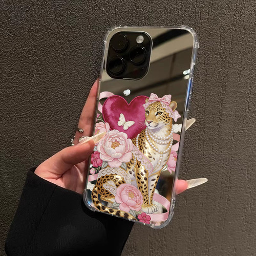 金钱豹手机壳适用华为P90pro max招财Mate60发财暴富苹果17pro少女豹子OPPOReno15VIVOS20小米14三星S25奢华
