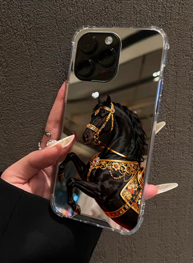 黄金宝马手机壳适用华为P80一匹黑马荣耀90一加ACE3Mate60情侣苹果17pro少女OPPOReno13VIVOS20小米14三星S25