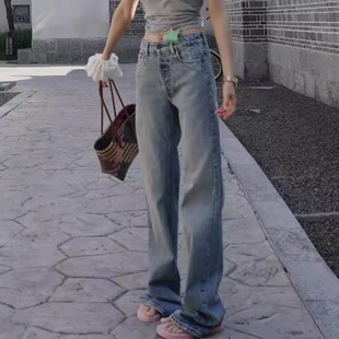 日本kaihara进口面料 25FW秋冬新款 张元 英同款 女牛仔裤 INSIST