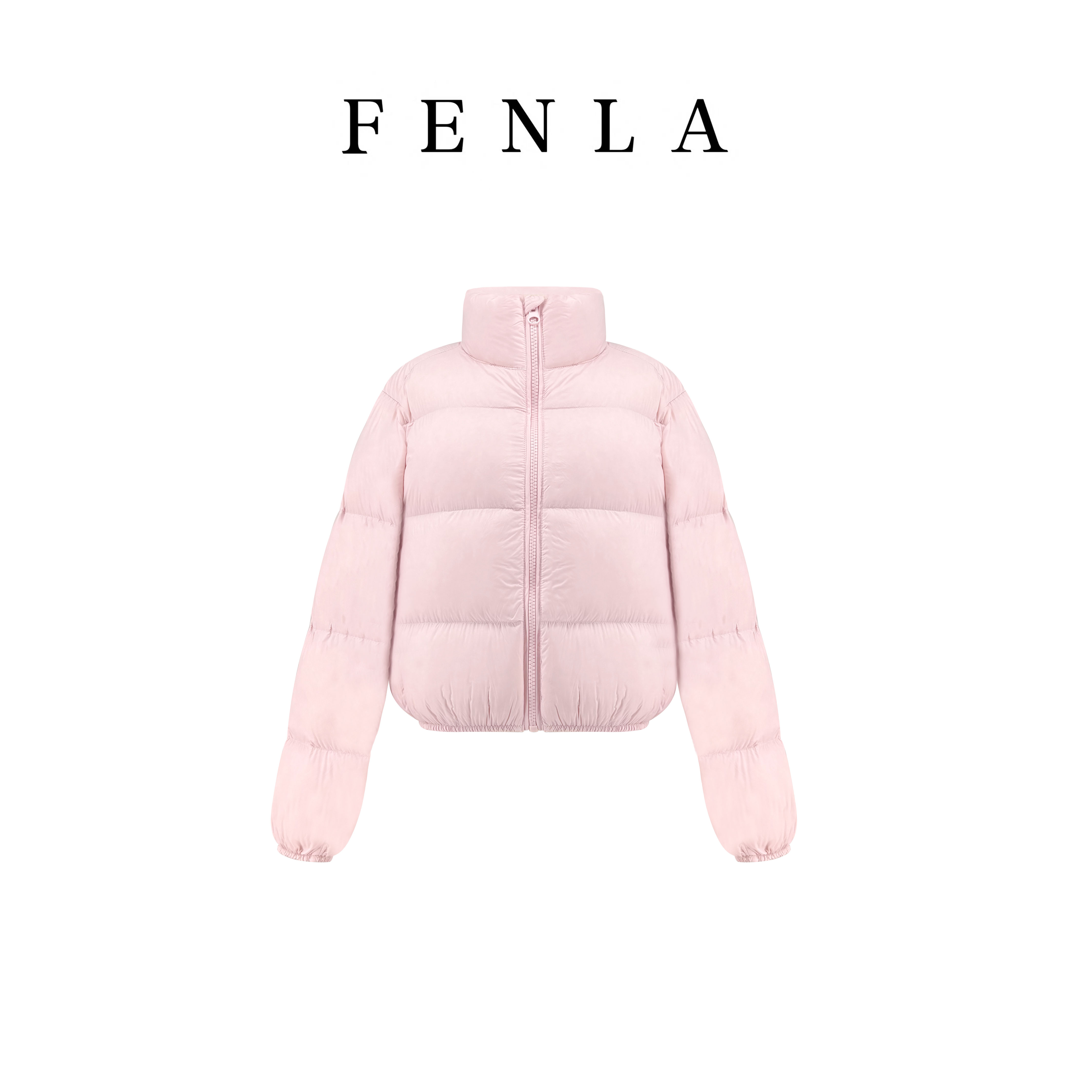 肯豆风短款白鸭绒羽绒衣外套