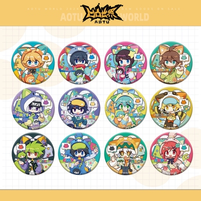 凹凸世界晚安系列徽章