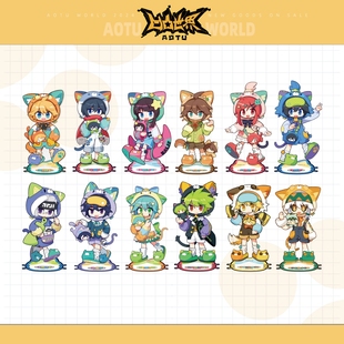 官方正品 角色立牌 七创社凹凸世界晚安日记系列周边无边亚克力Q版