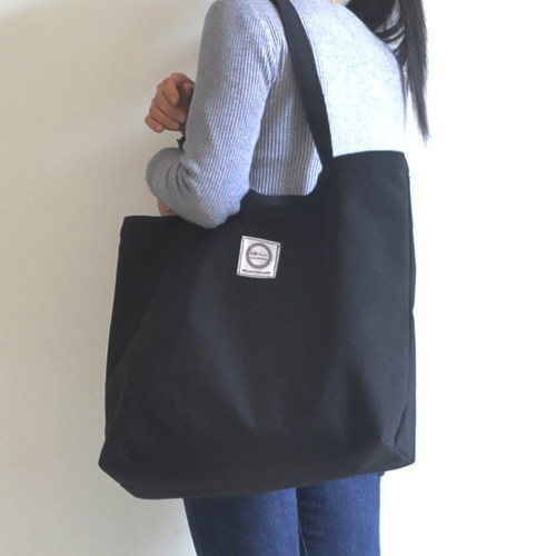 厚实帆布包简约百搭结实耐用大包