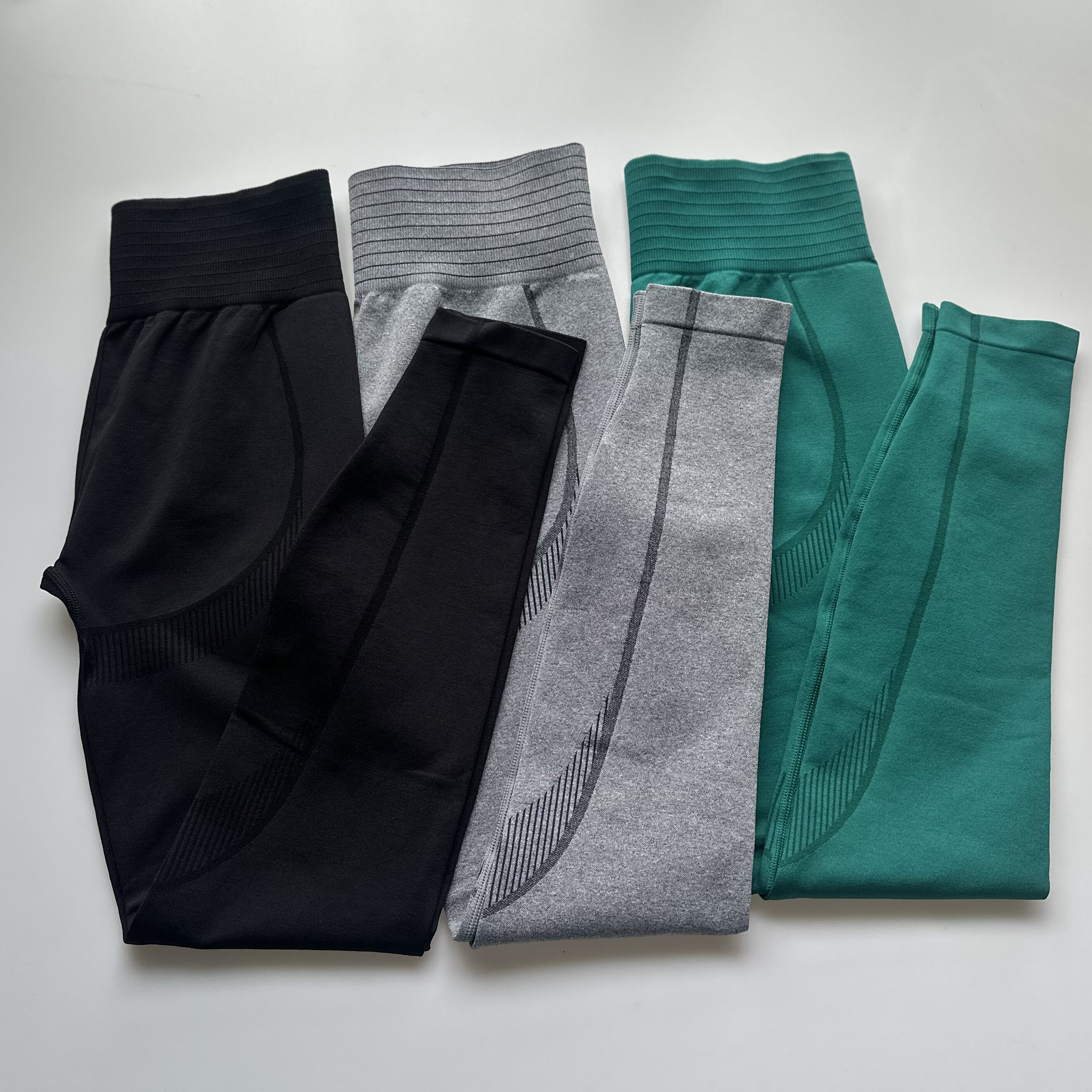 外贸原单H*M运动紧身裤女高腰收腹提臀专业健身跑步外穿