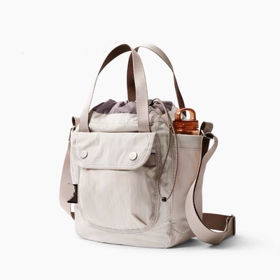 BEllroy 9L妈咪包通勤大容量水桶包男女同款休闲斜挎包尼龙布