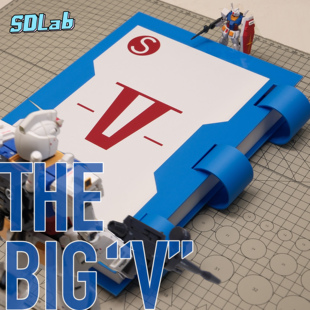 高达0079 道具版1比1 元祖高达V计划多功能储物盒 RX78[SDLAB]