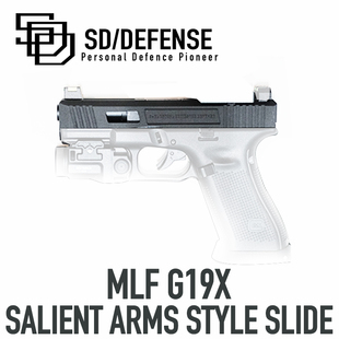 SDDEFENSE 套筒工具 19X激光抛壳手拉打印SAI风格 模立方G19gen5