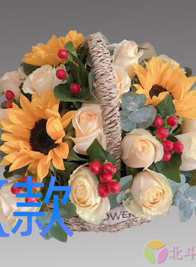 生日求婚白百合海南海口花店送花五指山文昌市万宁市同城鲜花快递