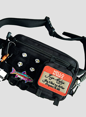 路亚包多功能腰包单肩背包斜挎包钓鱼垂钓收纳包户外登山微物路亚