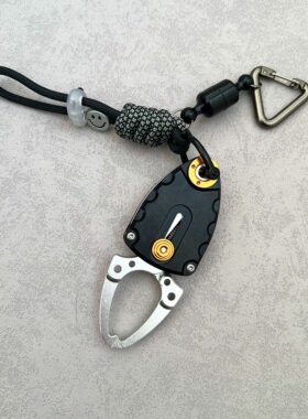 路亚迷你甲控鱼器微物磁吸快速摘取便携控鱼钳轻量溪流夹鱼器