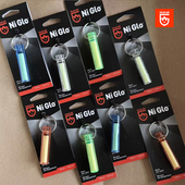 Gear NiGlo帐篷钓鱼夜光挂饰背包潜水蓄光标记IPX8防水钥匙扣 Aid