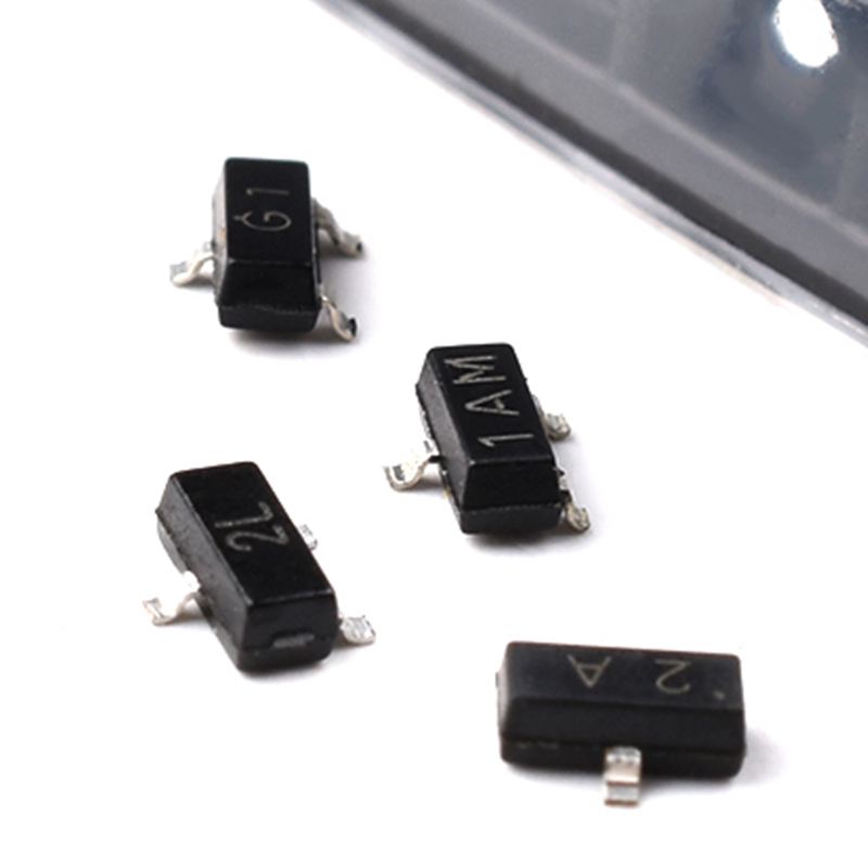 MMBT3904 5551 3906 2N5401三极管丝印1AM 2A G1 2L贴片SOT23_虎窝淘