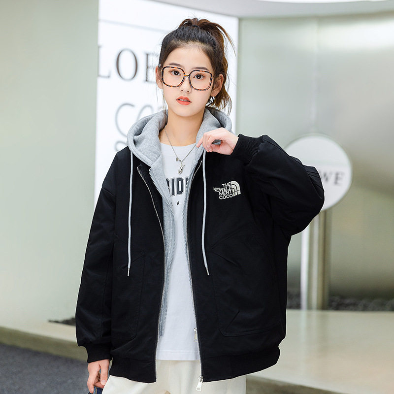 女童棉服秋冬装2025新款少女棉袄/棉服