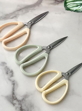 家用剪刀不锈钢缝纫剪刀厨房办公学生剪纸小号裁缝剪子手工尖头剪