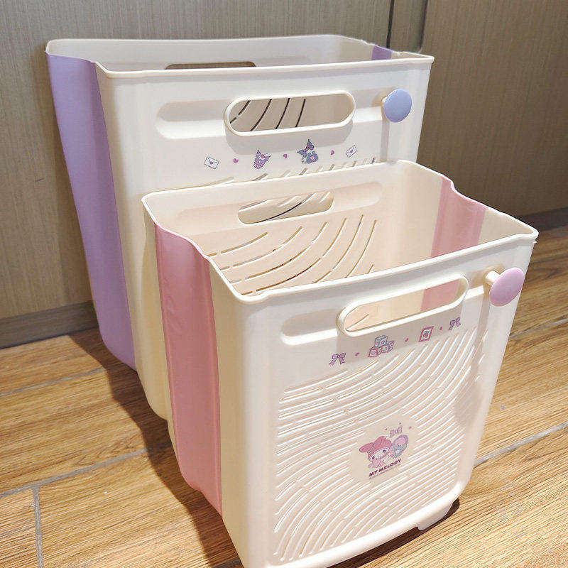 脏衣篓家用壁挂可折叠浴室卫生间临时放衣服神器脏衣洗衣篮收纳筐