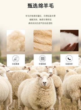 冬100%羊毛针织内搭男士羊毛衫纯色套头羊毛打底衫PP24001