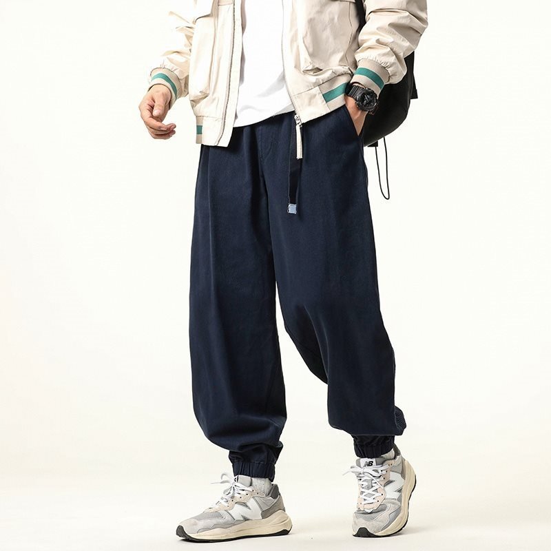 24年冬季新款潮牌束脚纯棉休闲裤子宽松潮流加绒长裤,女装/女士精品,休闲裤,淘宝优惠券,粉丝福利购,淘宝优惠卷