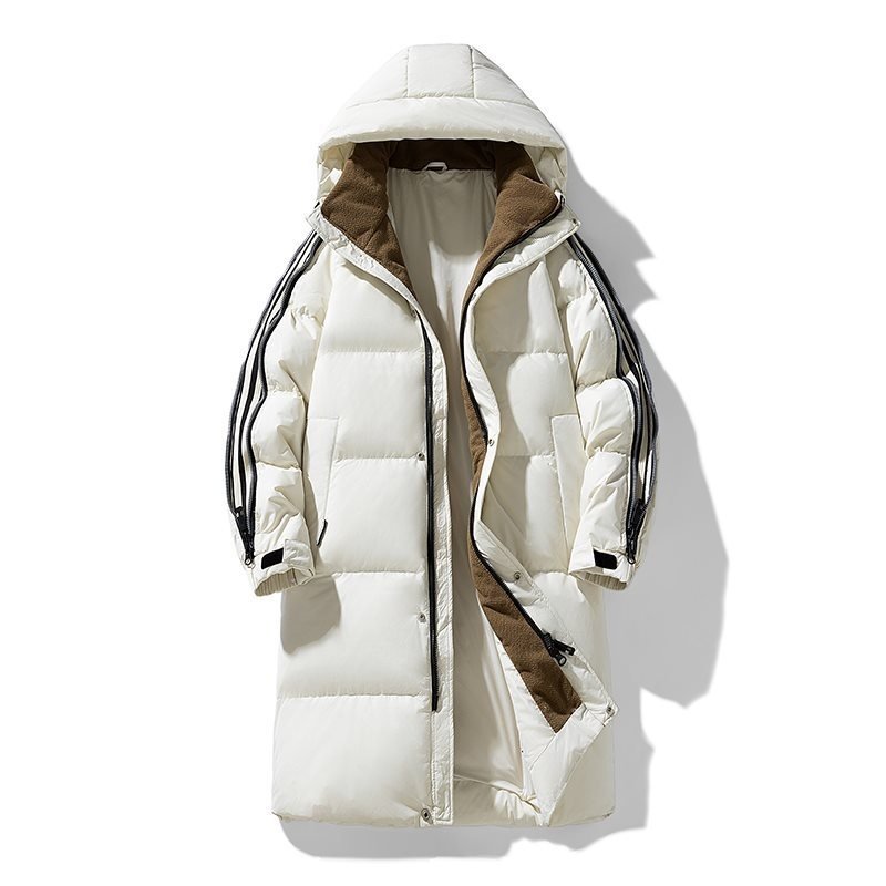 爆款2024年秋冬新款新国标羽绒服90绒白鸭绒条纹拉链装饰连帽保暖,女装/女士精品,羽绒服,淘宝优惠券,粉丝福利购,淘宝优惠卷