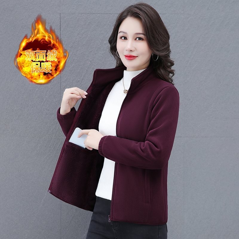 JS新品2025冬秋爆款抓绒衣加绒加厚外套夹克双面绒保暖单衣户外露,女装/女士精品,卫衣/绒衫,淘宝优惠券,粉丝福利购,淘宝优惠卷