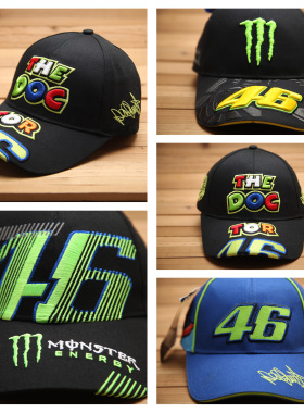 MotoGP罗西VR46魔爪车迷棒球帽