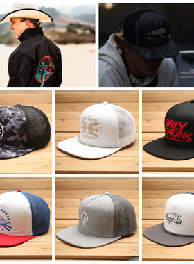 新款小众ins潮牌牛仔街头嘻哈平沿硬顶网眼透气檐棒球帽snapback