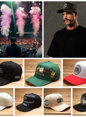 新11月欧美杂款乡村街头乐队小众孤品高顶货车硬顶鸭舌弯檐棒球帽