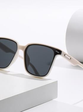 跨境个性方框墨镜男女高级感时尚