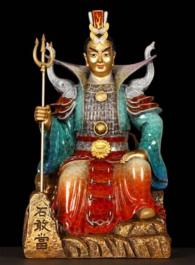 黄铜中式办公室客厅玄关