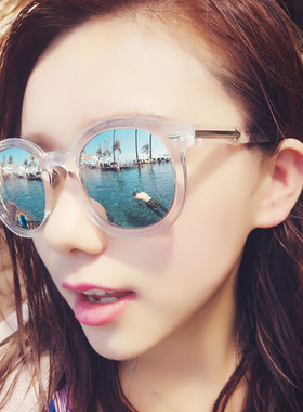 墨镜反光复古风可配近视太阳镜