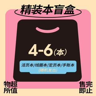 never笔记本盲盒手账本福袋随机礼包手账本活页本礼包