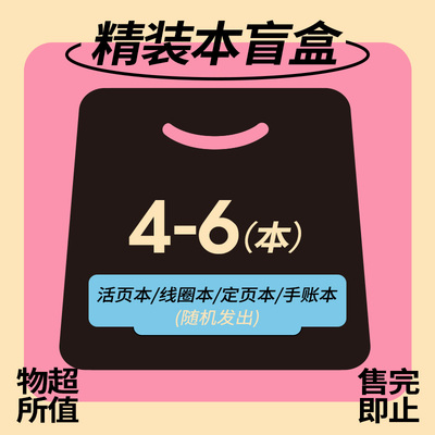 never笔记本盲盒手账本福袋随机礼包手账本活页本礼包